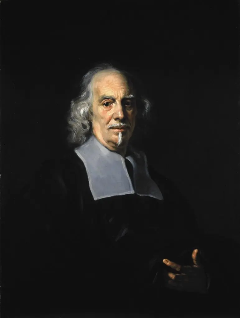 Portrait of Gianlorenzo Bernini (1598 - 1680), by Giovanni Battista Gaulli, oil, 1675