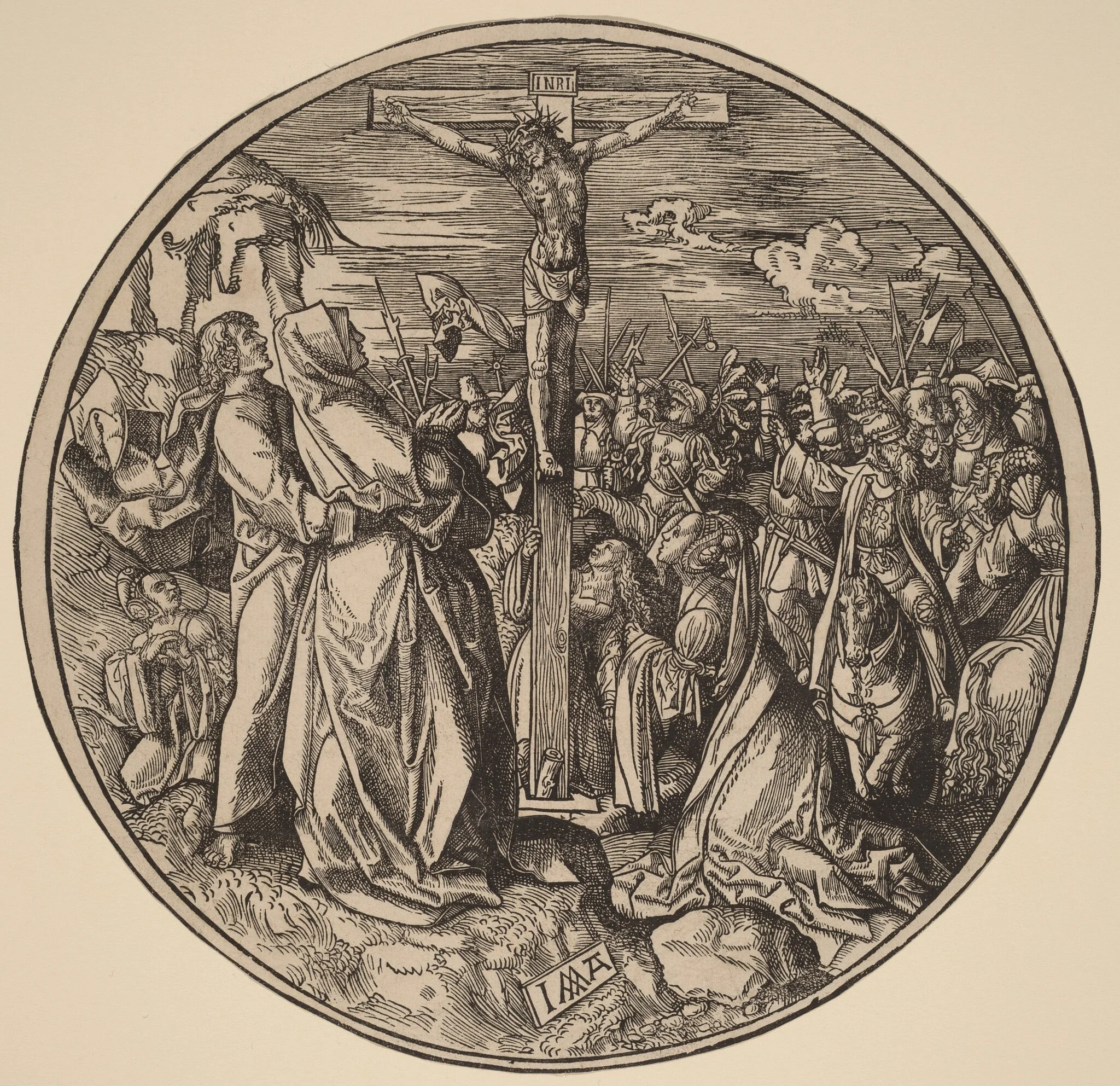 The Crucifixion, detail
