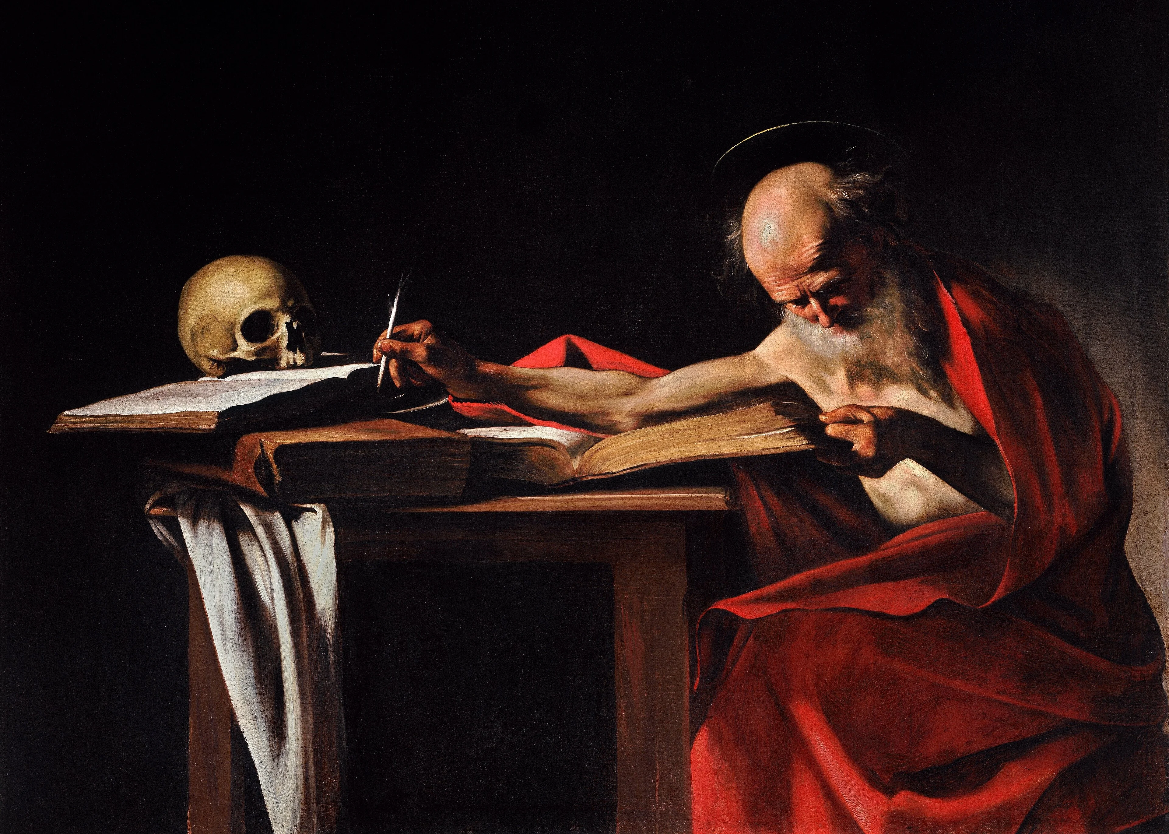 Saint Jerome, detail
