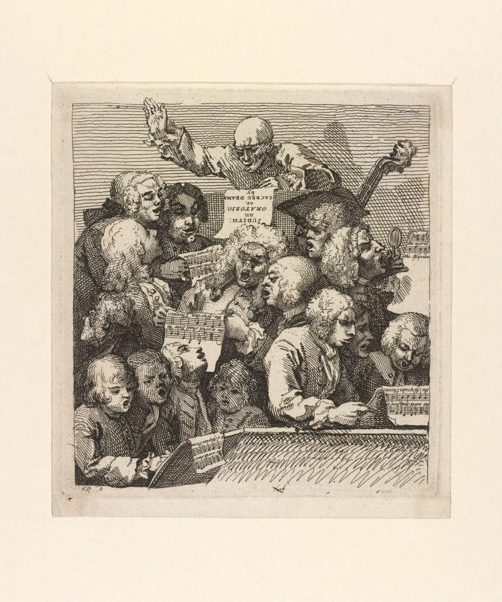 H Beard Print Collection, by William Hogarth, 1732