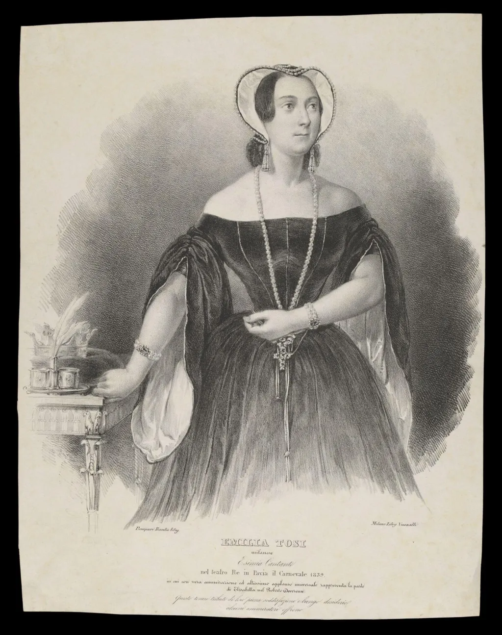 H Beard Print Collection, by Pampuri Basilio, 1850