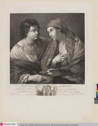 PAINTING and DESIGN, by John Boydell, paint, 1769