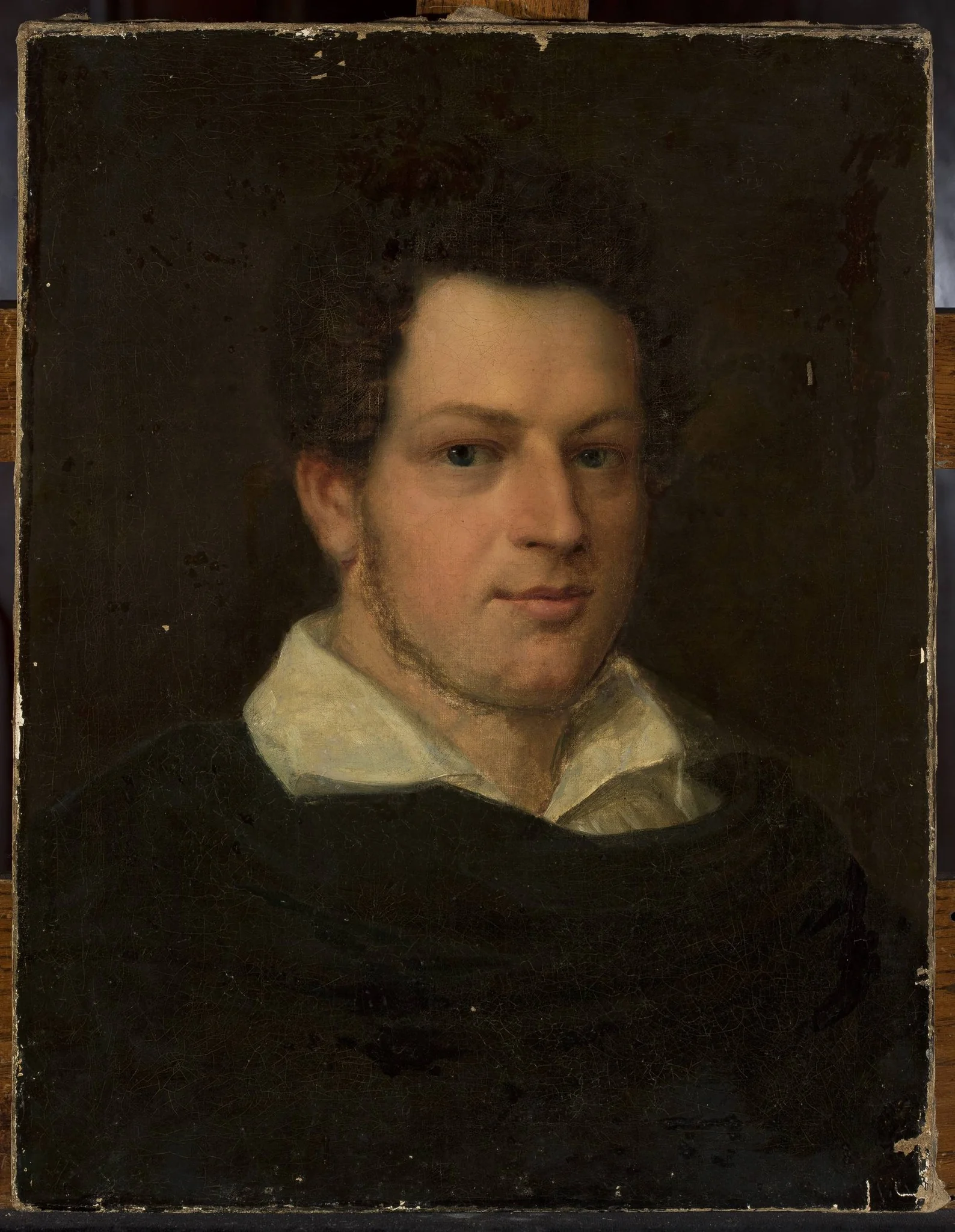 Portrait of Izydor Dymidowicz, detail