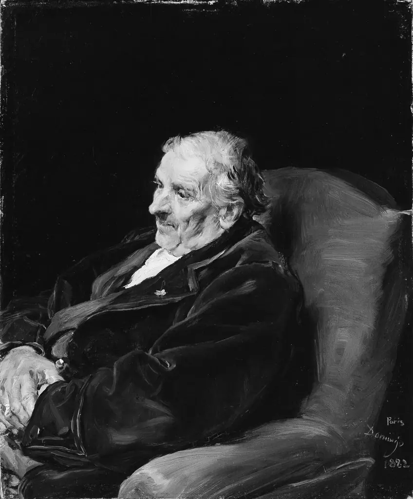 Portrait of an Old Man, by Francisco Domingo Marqués, oil, 1892