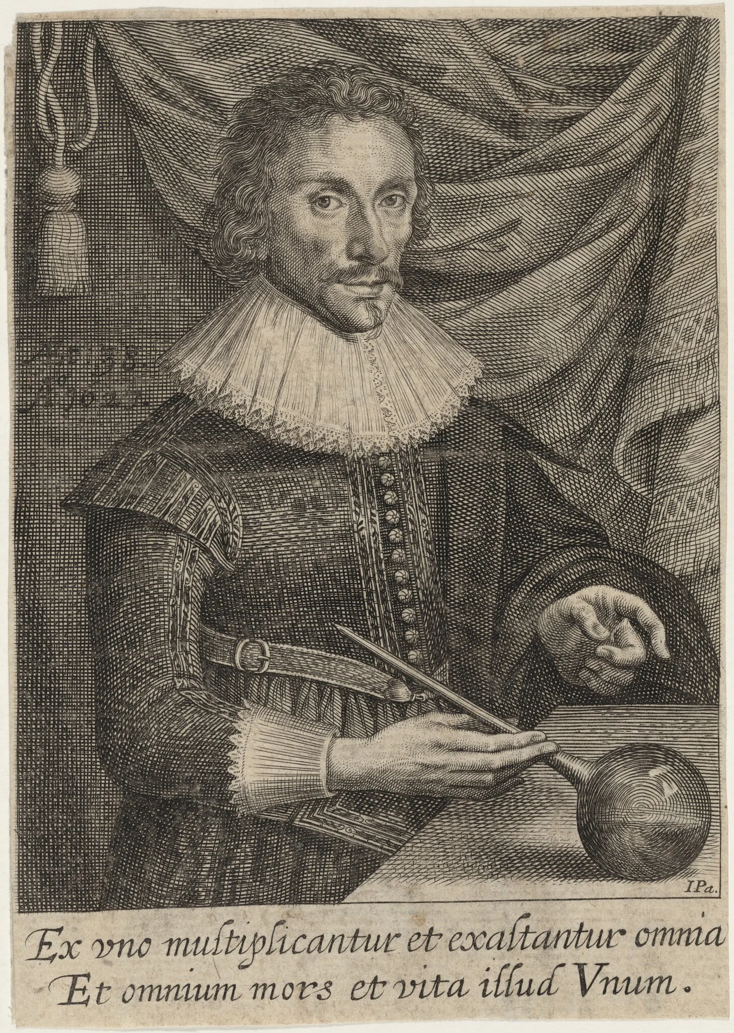 Portrait of a Man, detail