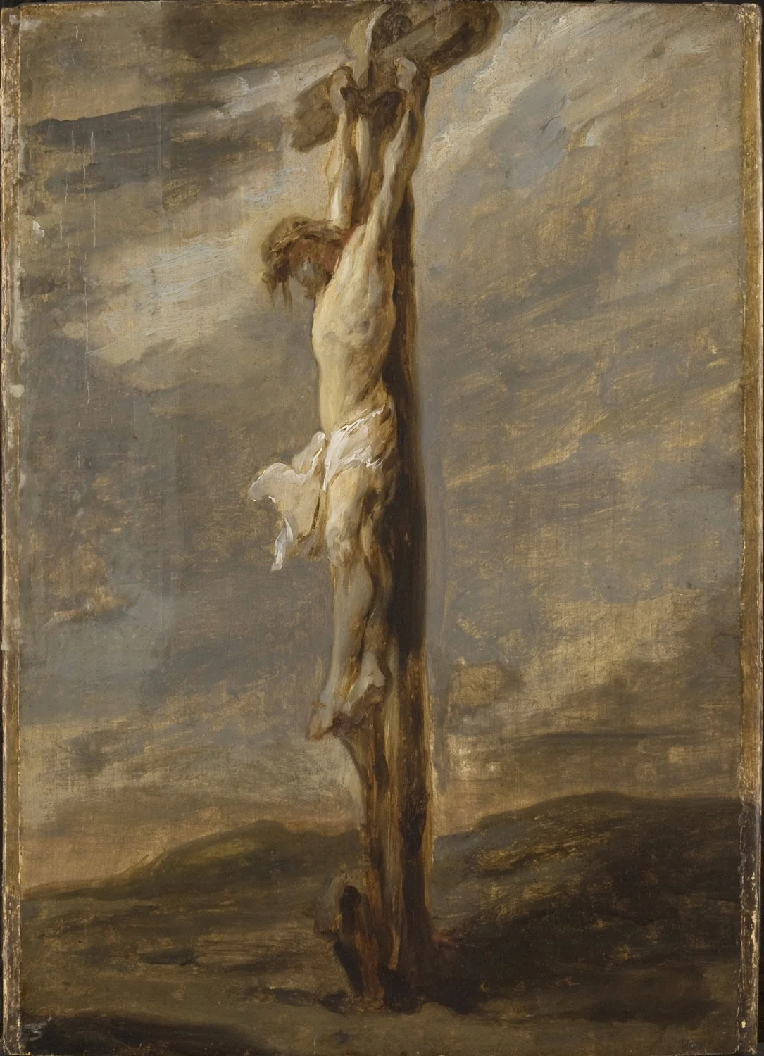 The Crucifixion, detail