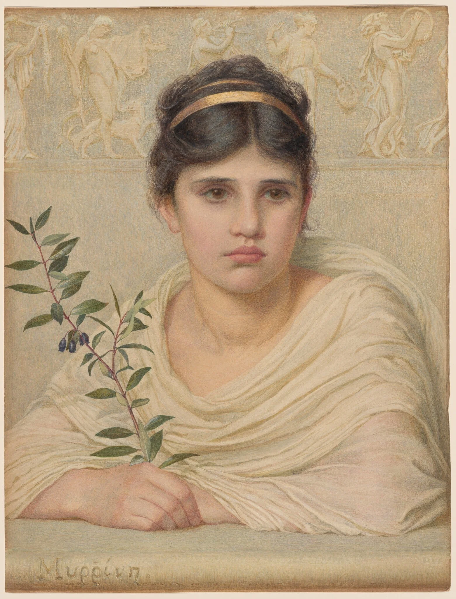 Myrrhine, detail