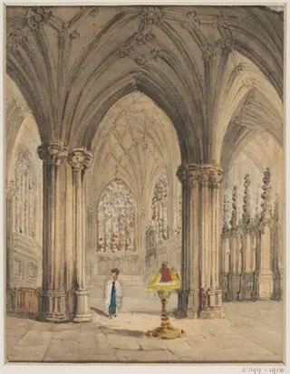 Untitled, by William Turner, watercolor, 2