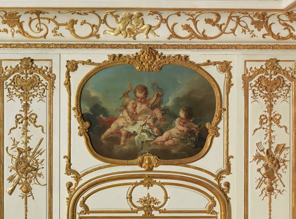 Allegory of Lyric Poetry, by François Boucher, oil, 1753