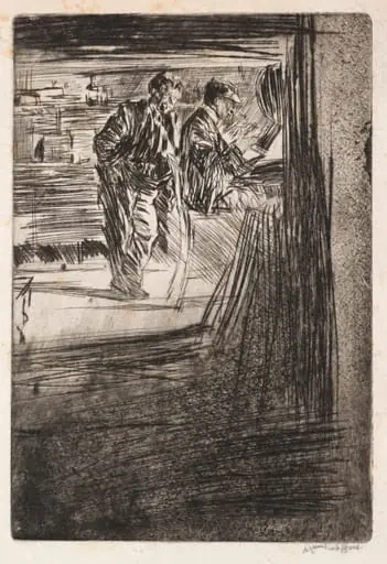 In Camera, by Muirhead Bone, 1901