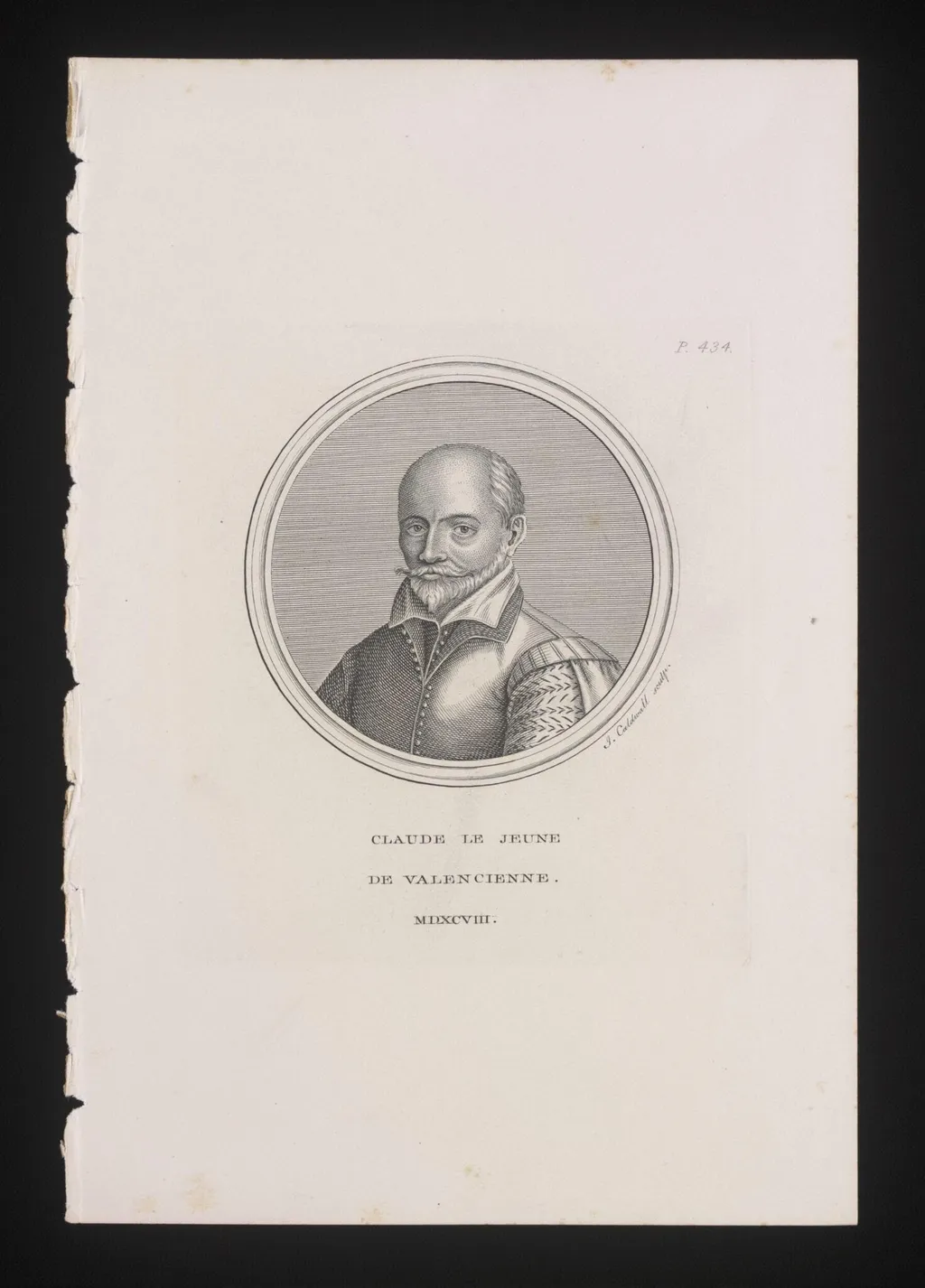 Claude le Jeune, by James Caldwall