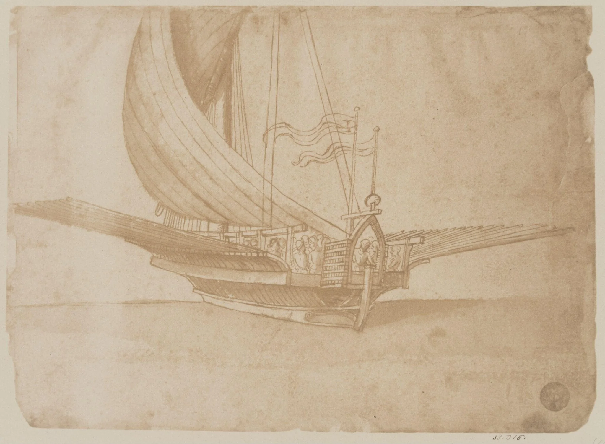 A galley, detail