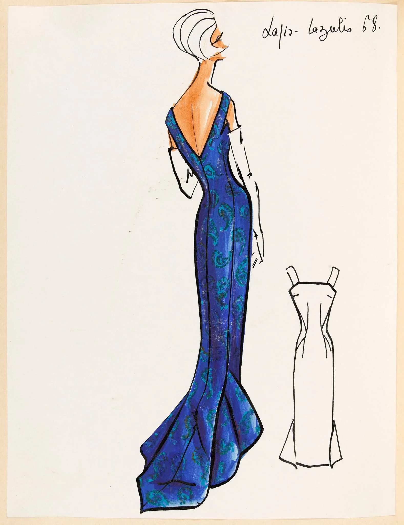 Lapis-lazulis, detail