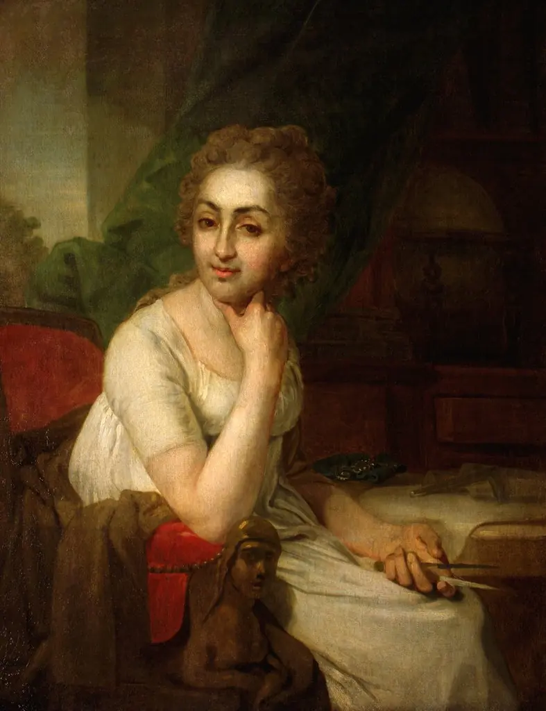 Untitled, by Vladimir Borovikovsky, oil, 1801