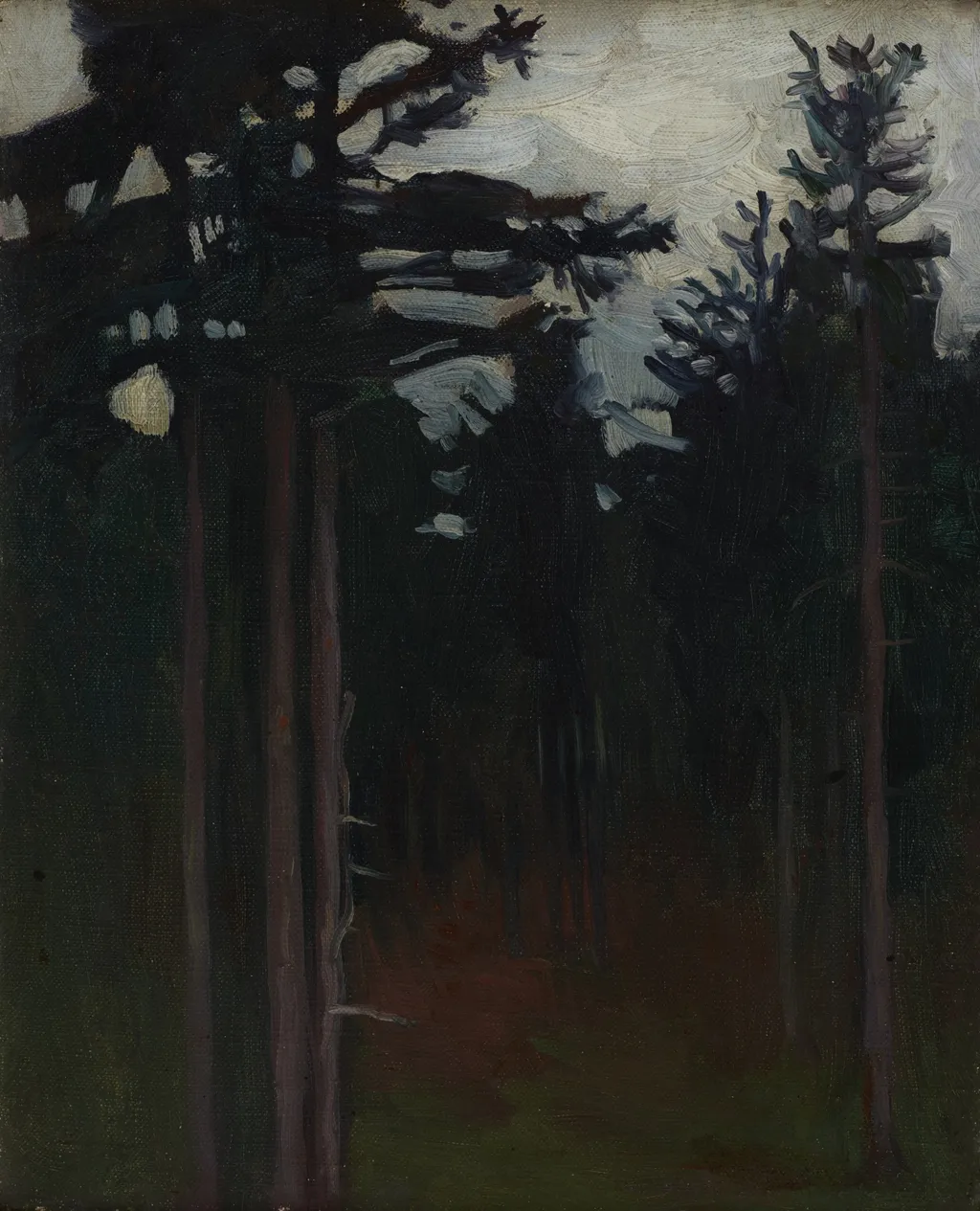 Inside the Forest, by Jan Stanisławski, unspecified, 1906