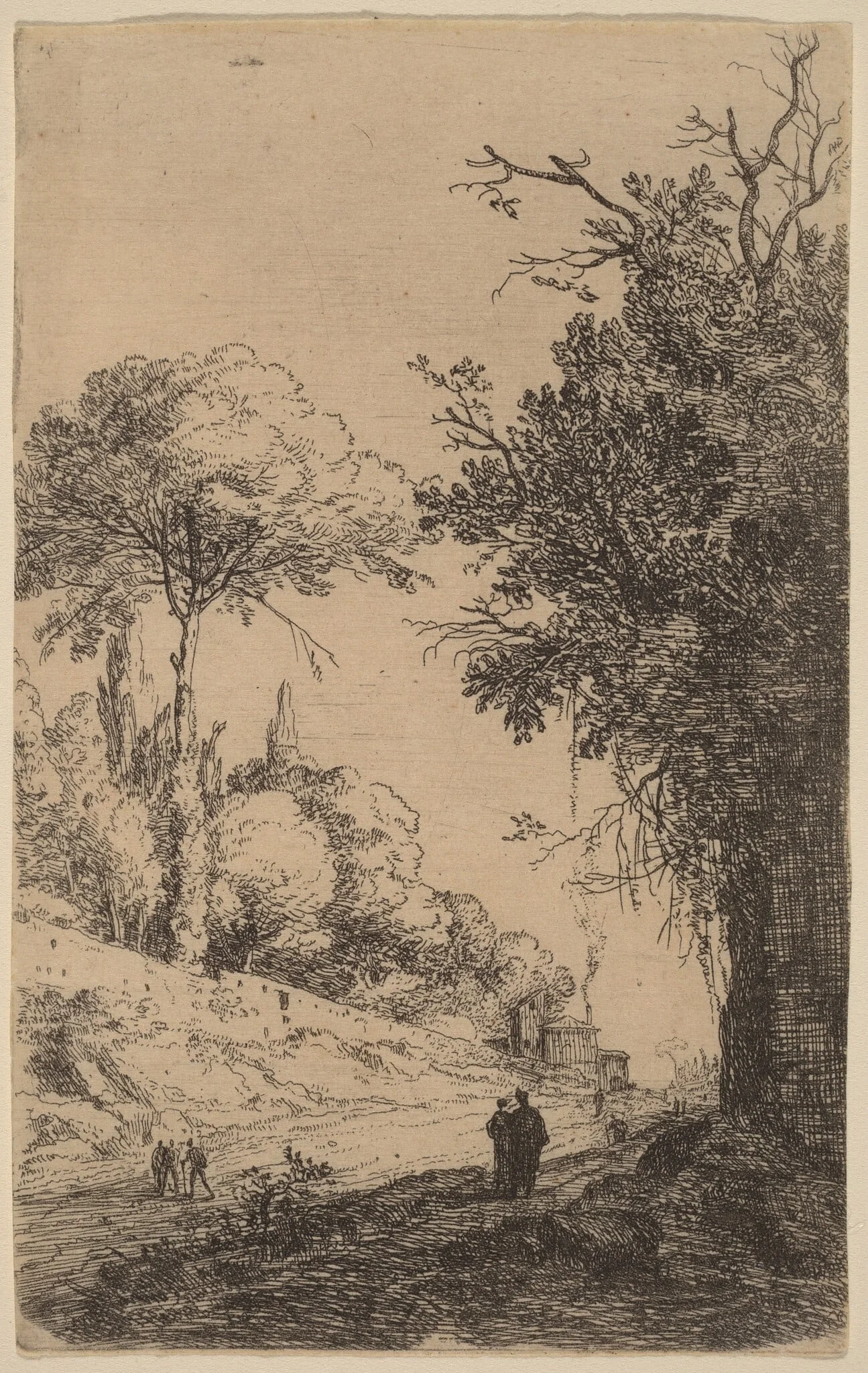 Part of the Via Flaminia, detail