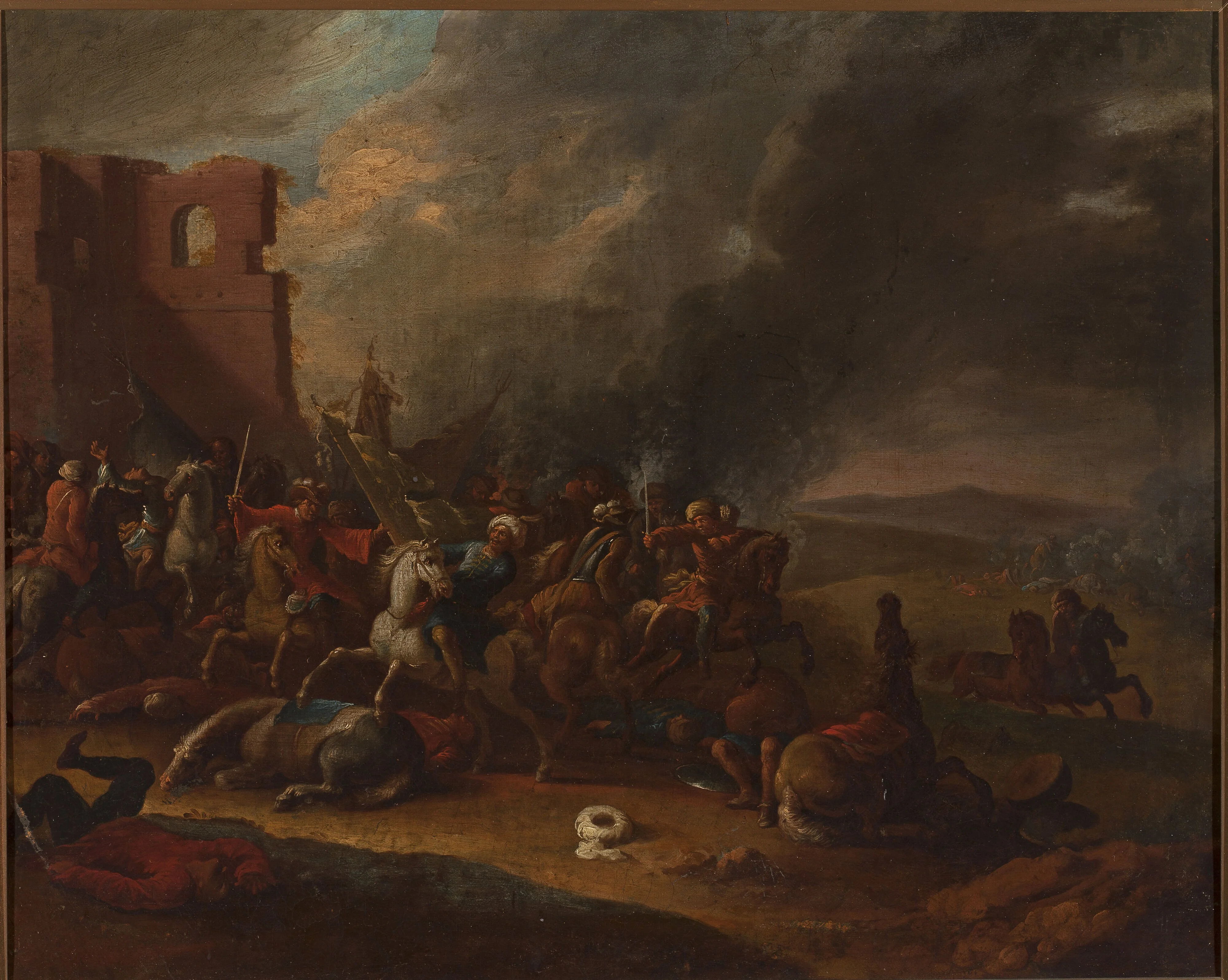 Battle with the Turks, detail