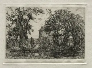 The Garret, by Maxime Lalanne, 1869