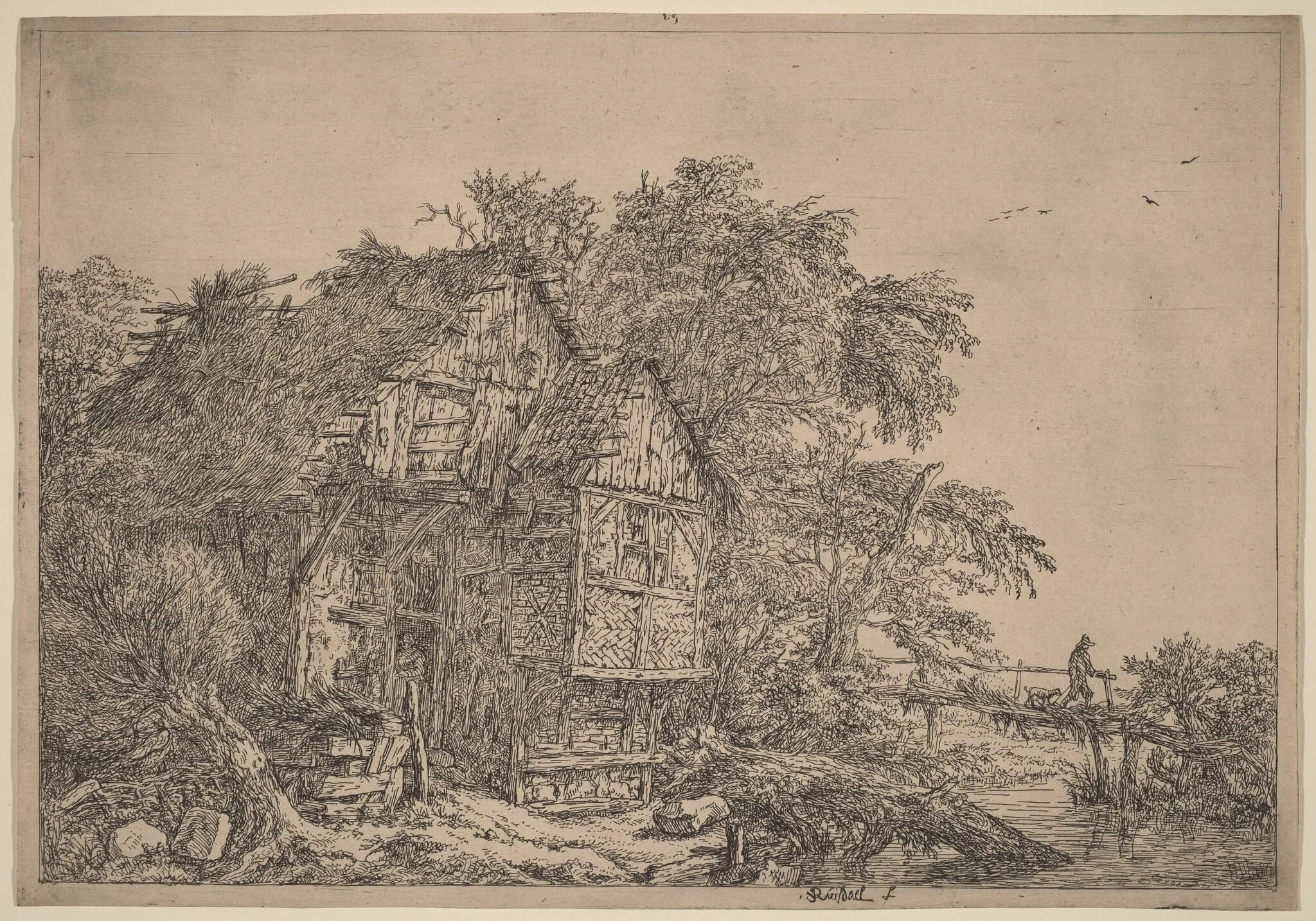 The Little Bridge, detail