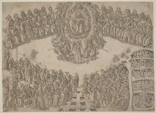 The Last Judgment, by Francesco di Lorenzo Rosselli, ink, 1485