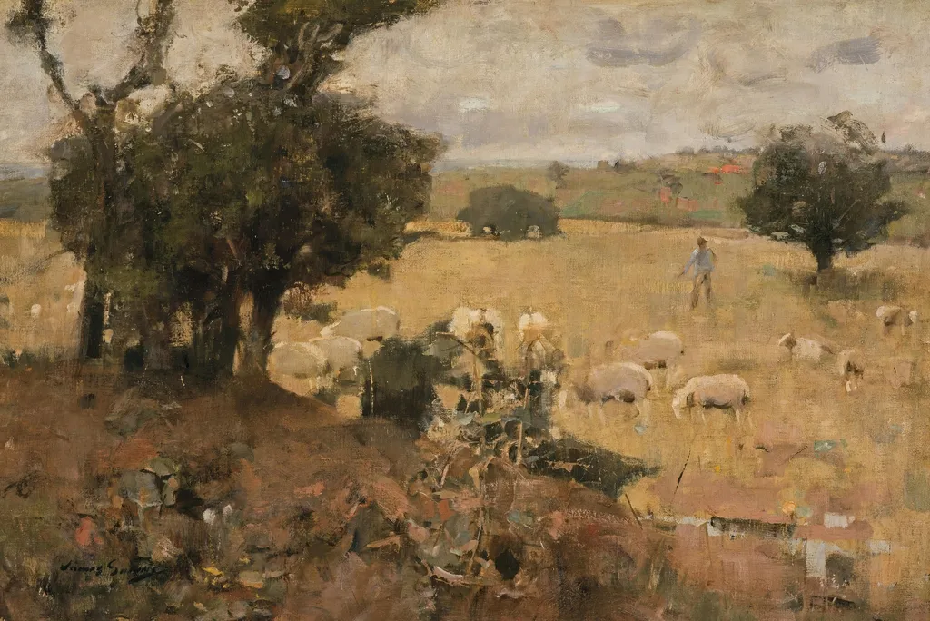 Pastoral, by James Guthrie, oil, 1893