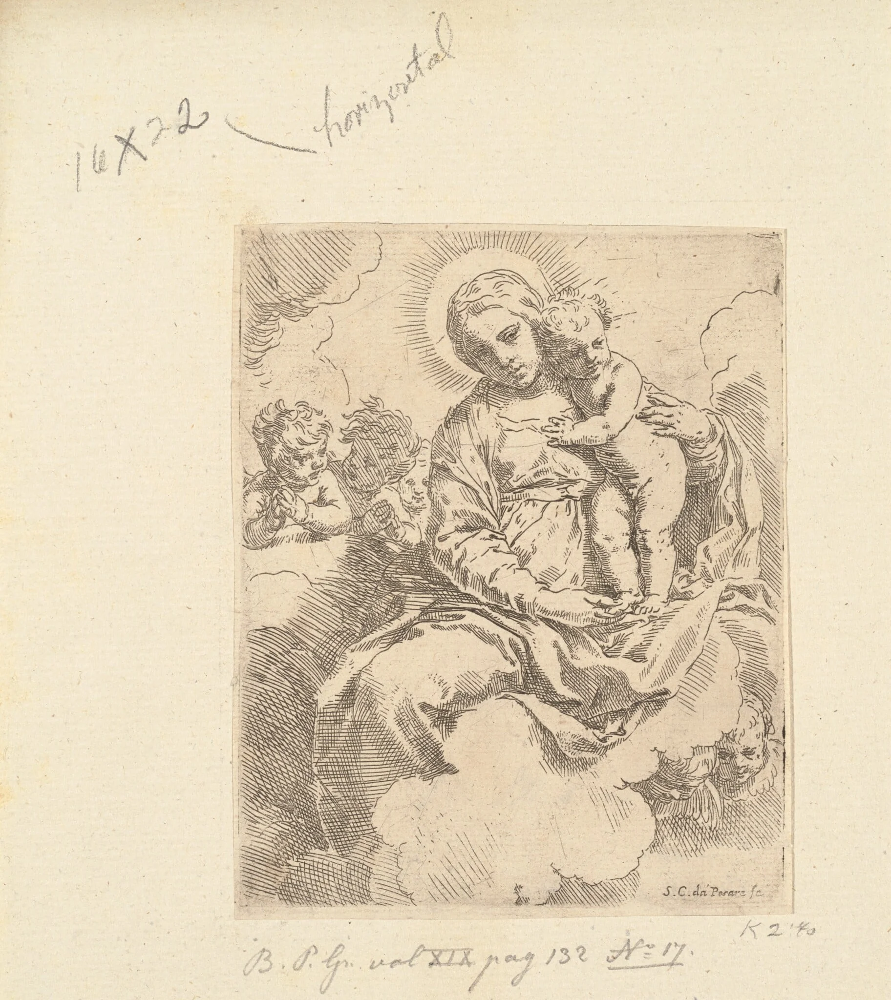 Virgin and Child in Glory, detail