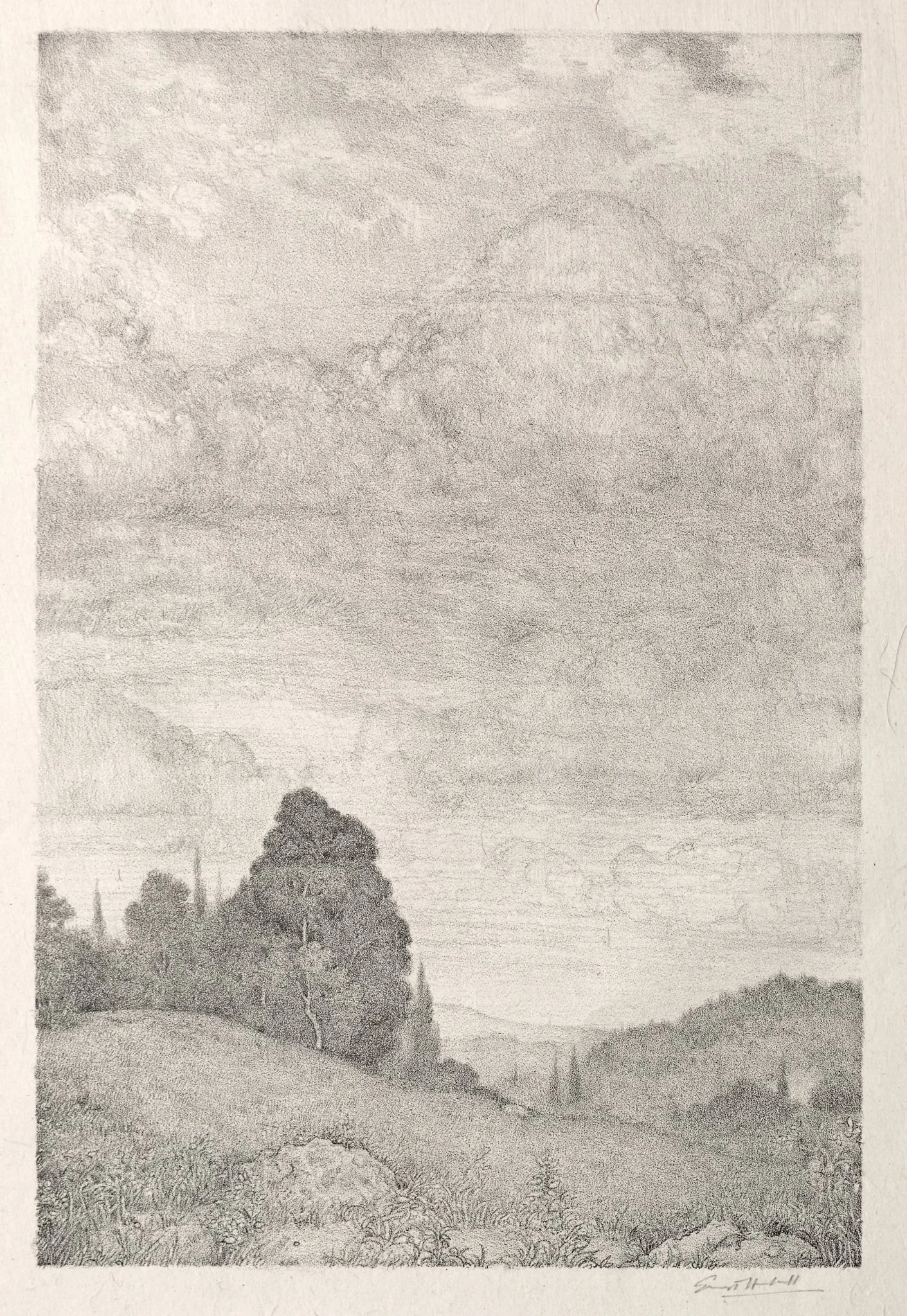 Crest of the Hill, detail