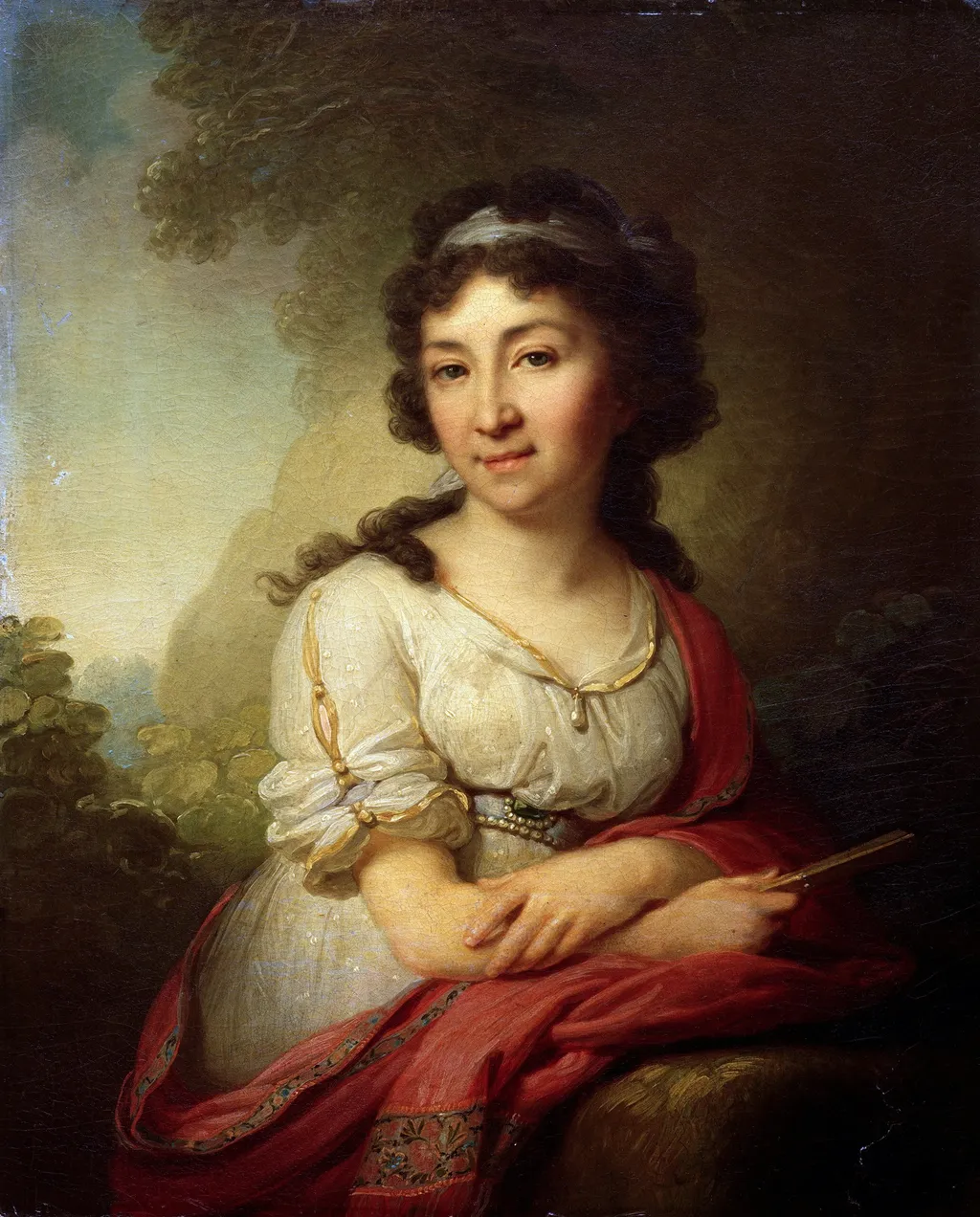 Porträt der Ekaterina Vasilievna Torsukova (1772-1842), by Vladimir Borovikovsky, oil, 1798