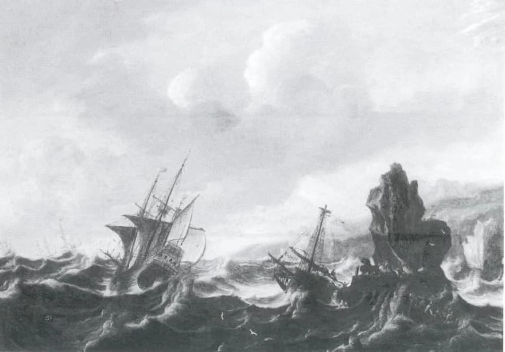 The Ship Wreck, detail