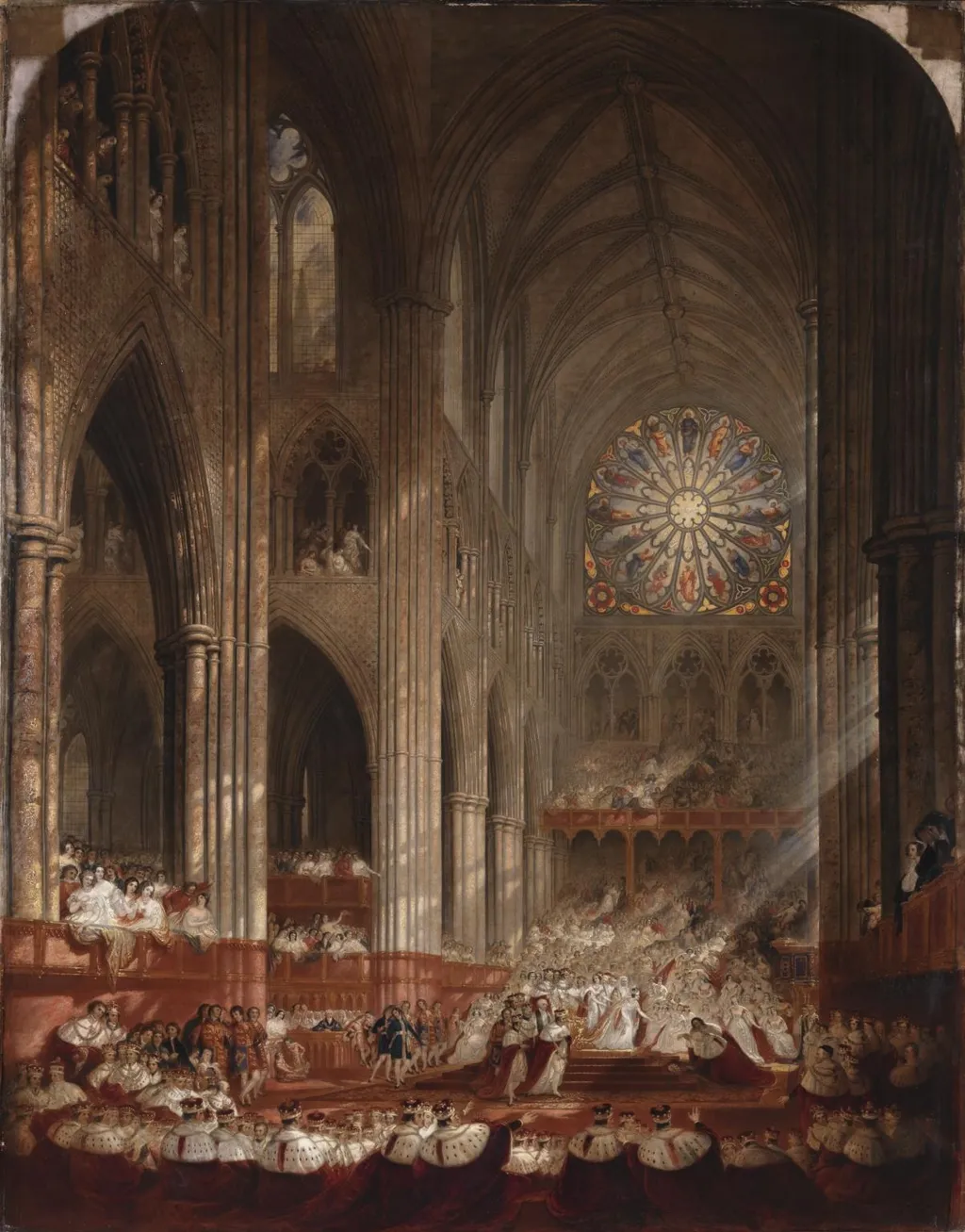 The Coronation of Queen Victoria, by John Martin, oil, 1839