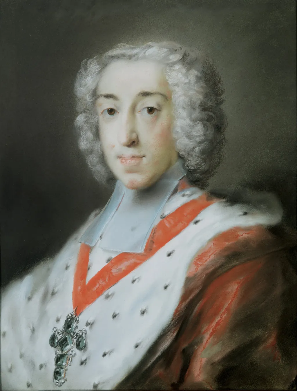 Elector Clemens Augustus of Cologne (1700-1761), by Rosalba Carriera, unspecified, 1727
