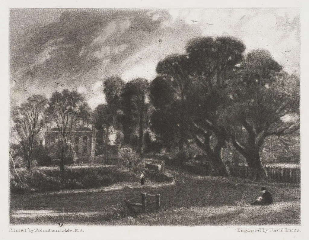 East Bergholt, by John Constable