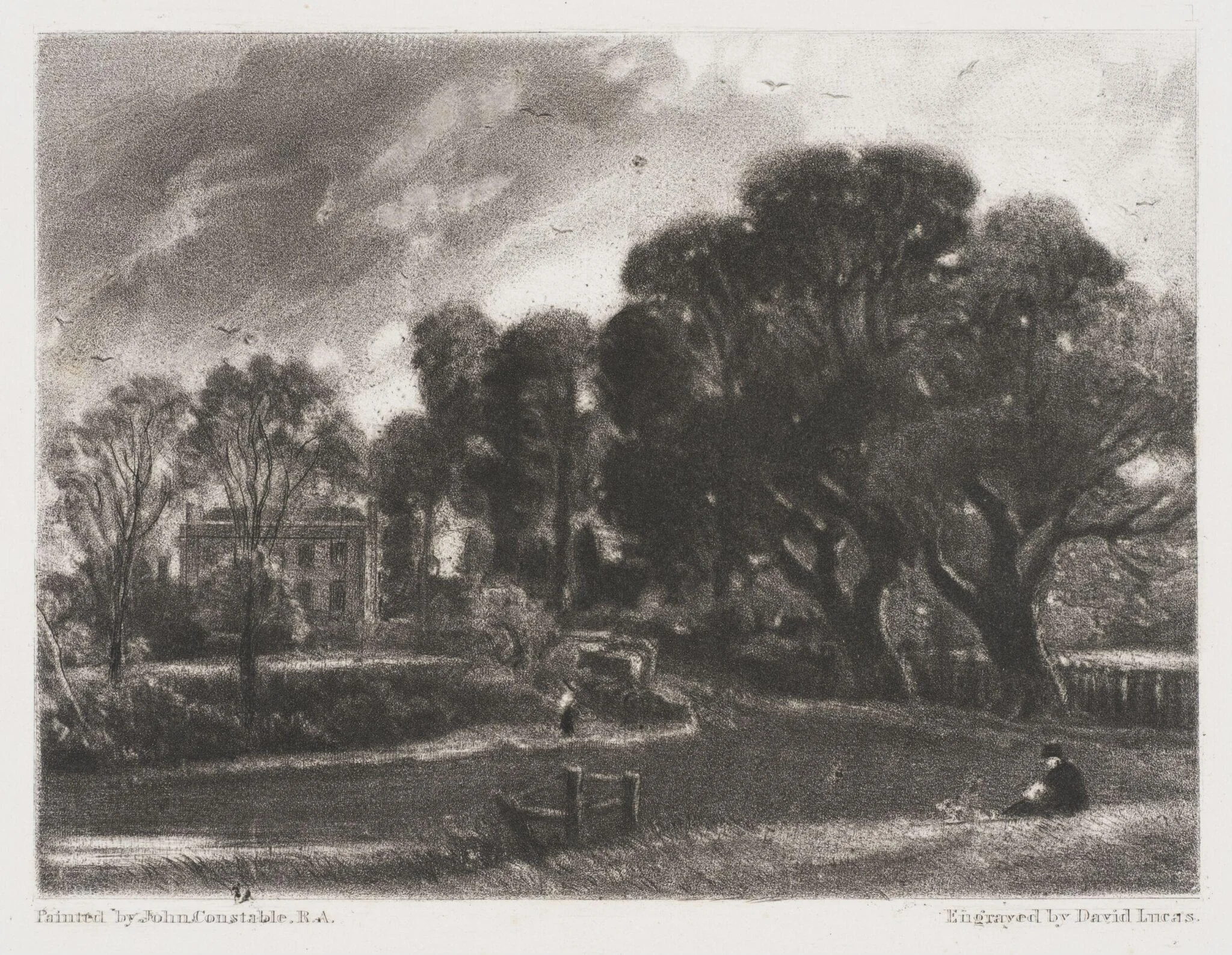 East Bergholt, detail