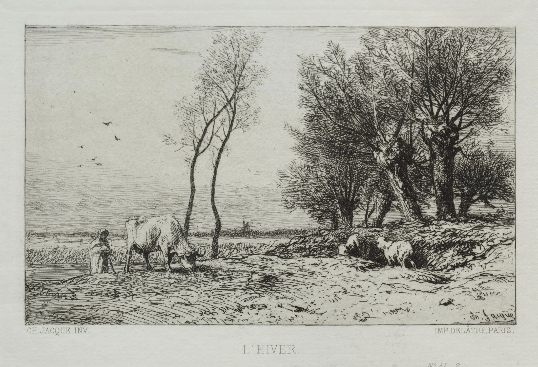 Winter, detail