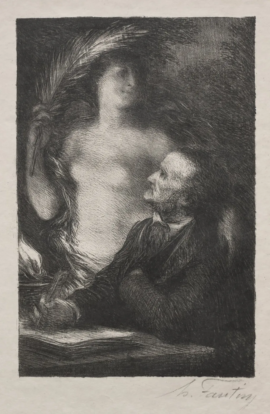 The Muse, by Henri Fantin-Latour, 1887