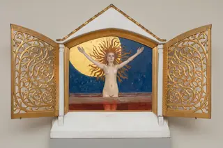 Ad Astra, by Akseli Gallen-Kallela, oil, 1895