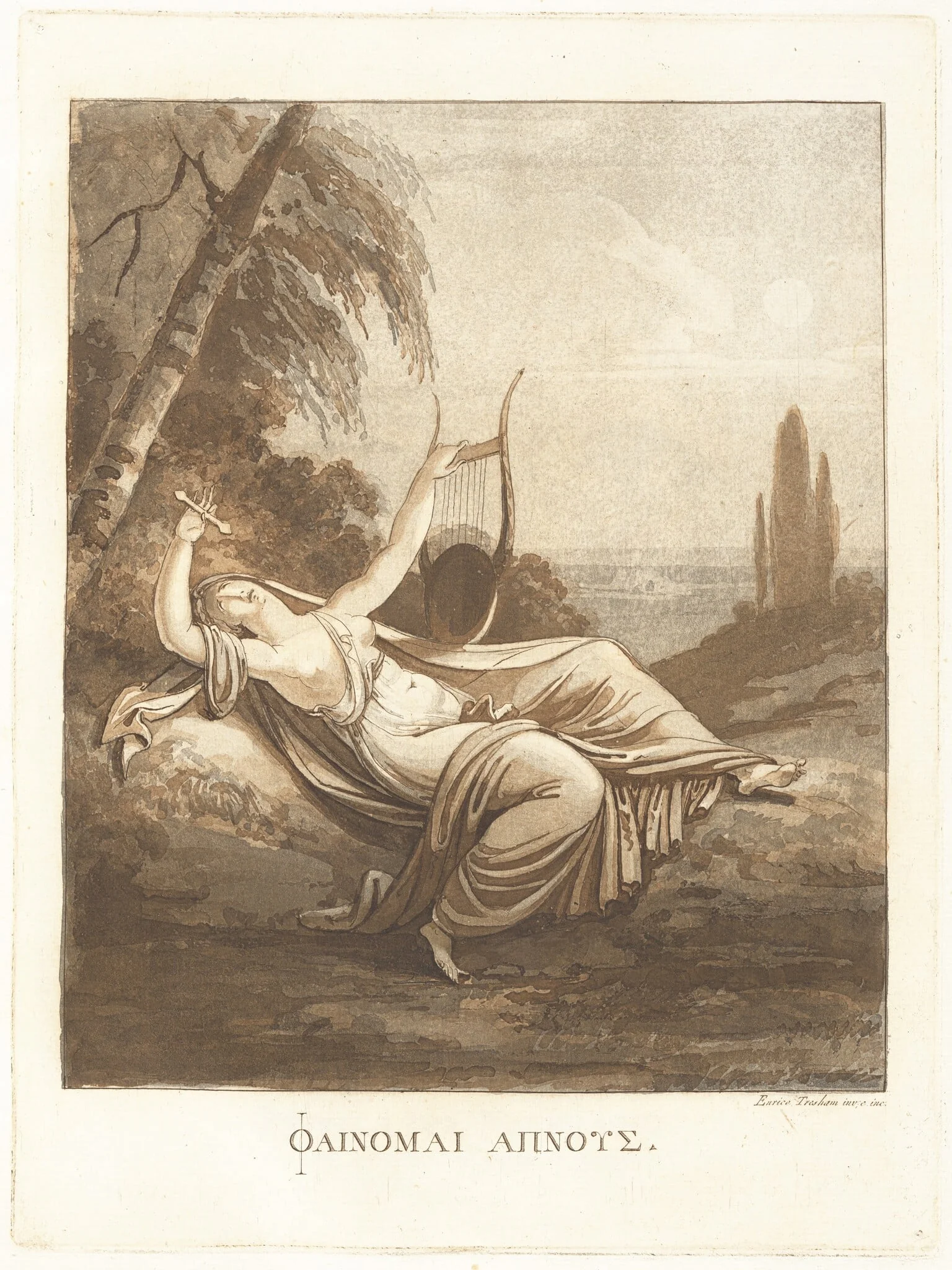 ΦΑΙΝΟΜΑΙ ΑΠΝΟΥΣ (I Seem to Be Breathless), detail