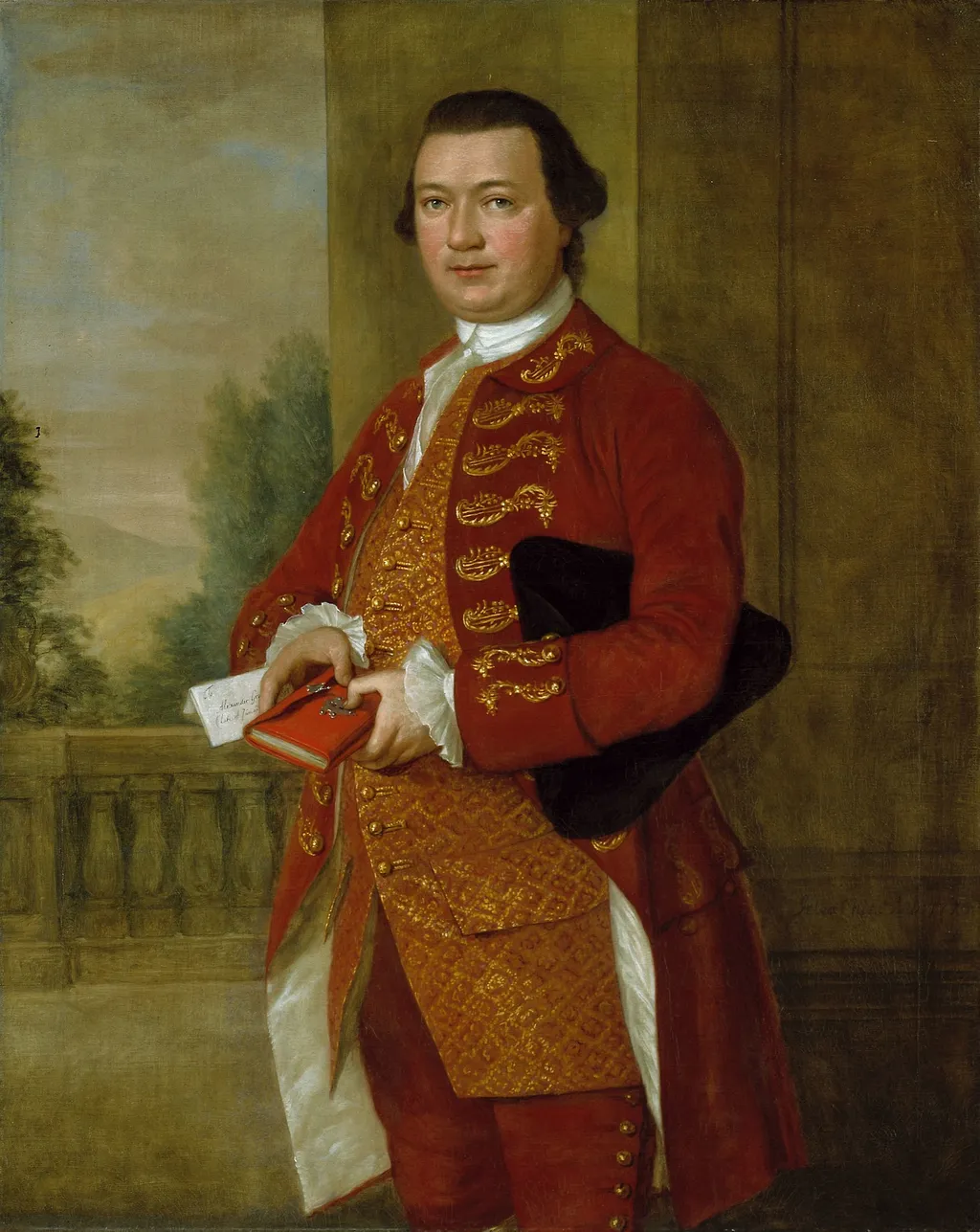 Alexander Grant, by Cosmo Alexander, oil, 1770