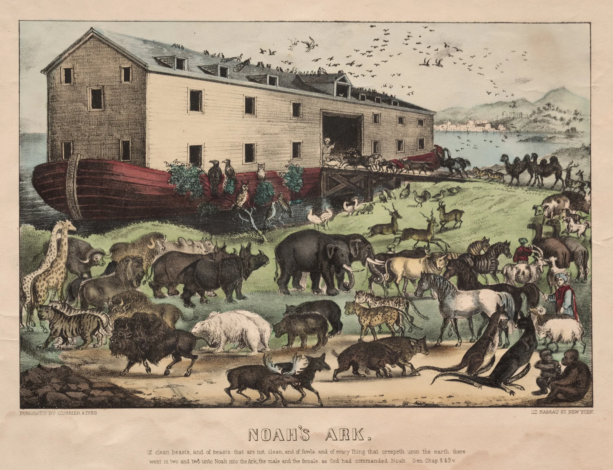 Noah's Ark, detail