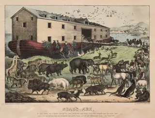 Noah's Ark, by James Merritt Ives, 1864