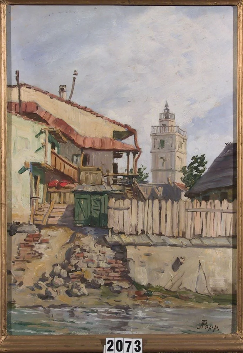 Peisaj, detail