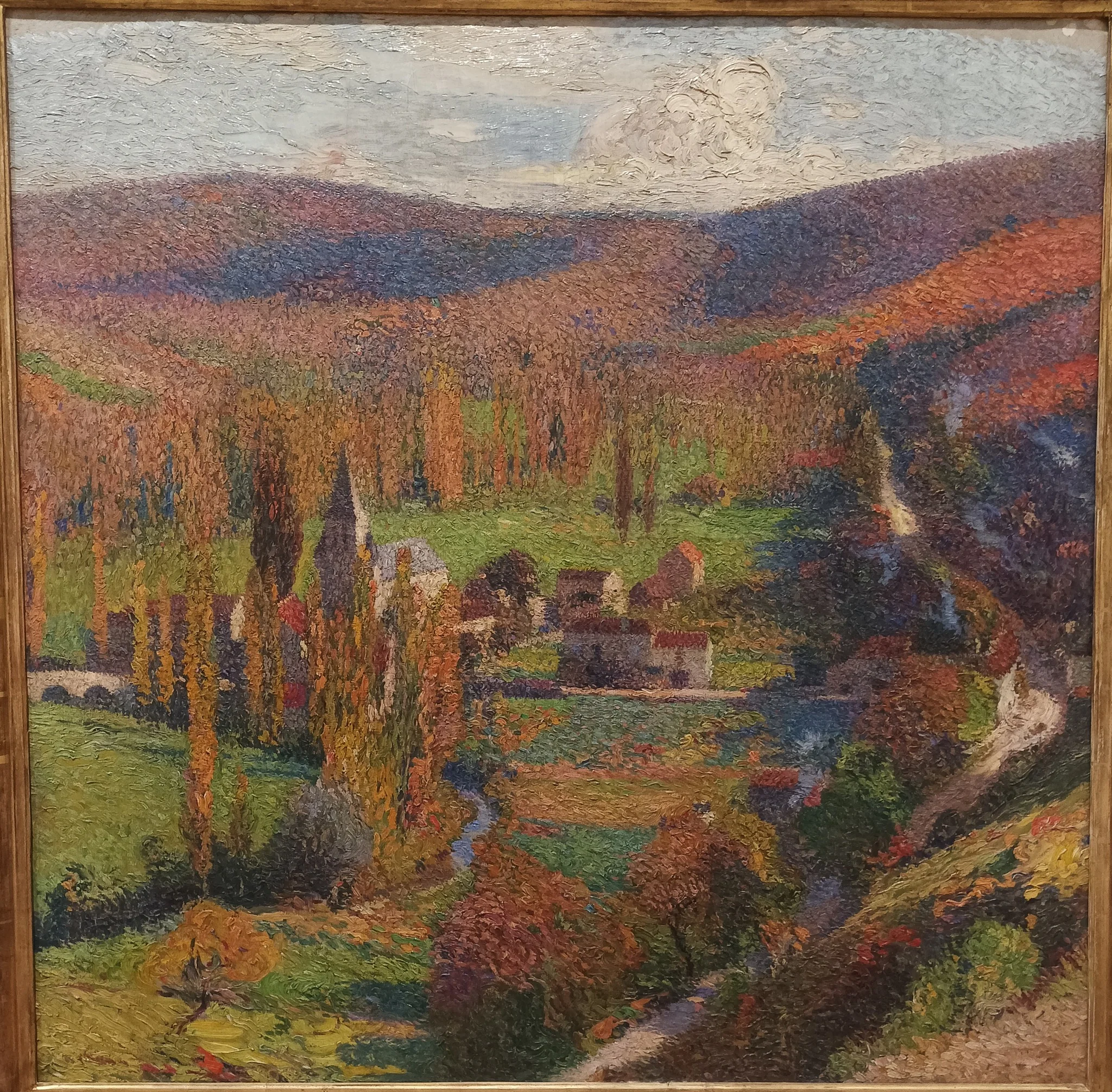 Paysage, Labastide-du-Vert, detail