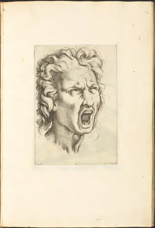 Print from Drawing Book, by Luca Ciamberlano, ink, 1615