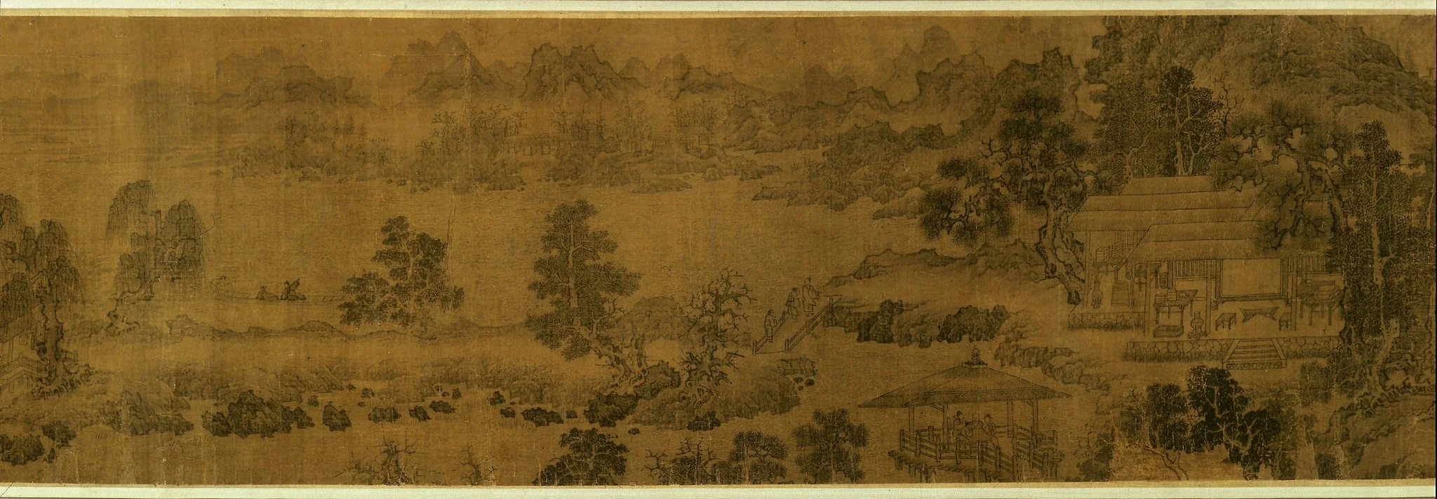 The Wangchuan Villa, detail