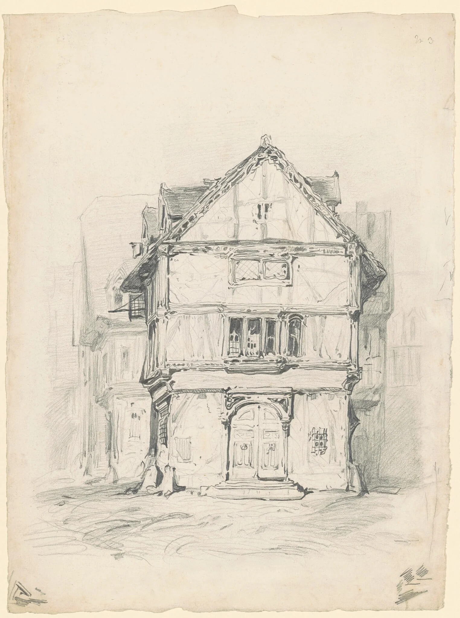 House, detail