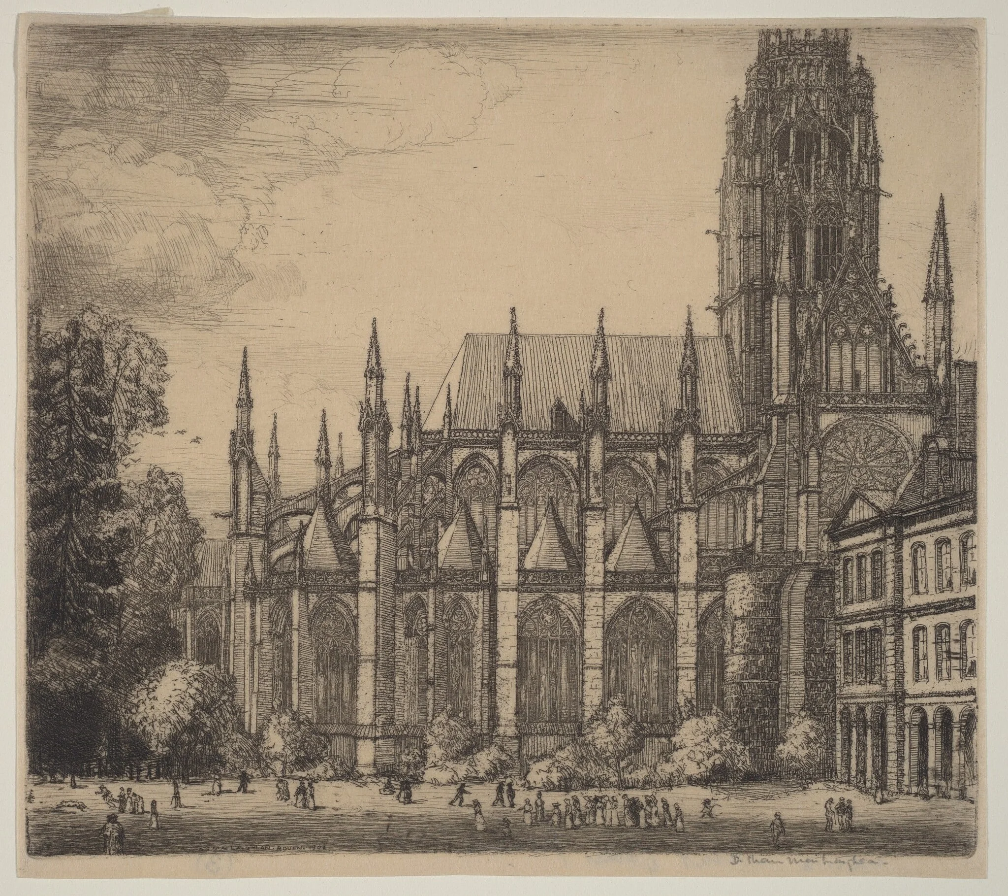 St. Ouen, Rouen, detail