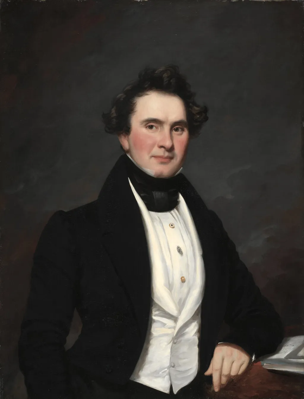 Portrait of a Man, by Samuel Lovett Waldo, unspecified, 1832