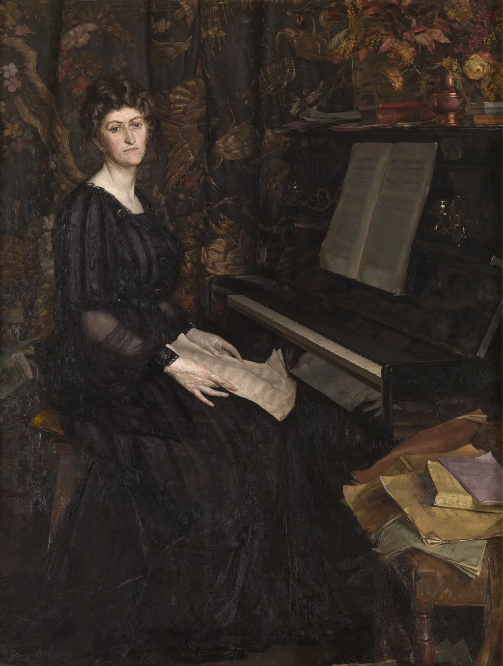 Miss Stevens, by Auguste Levêque, oil, 1903