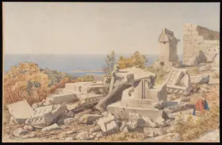 Untitled, by Georg Niemann, watercolor, 1882