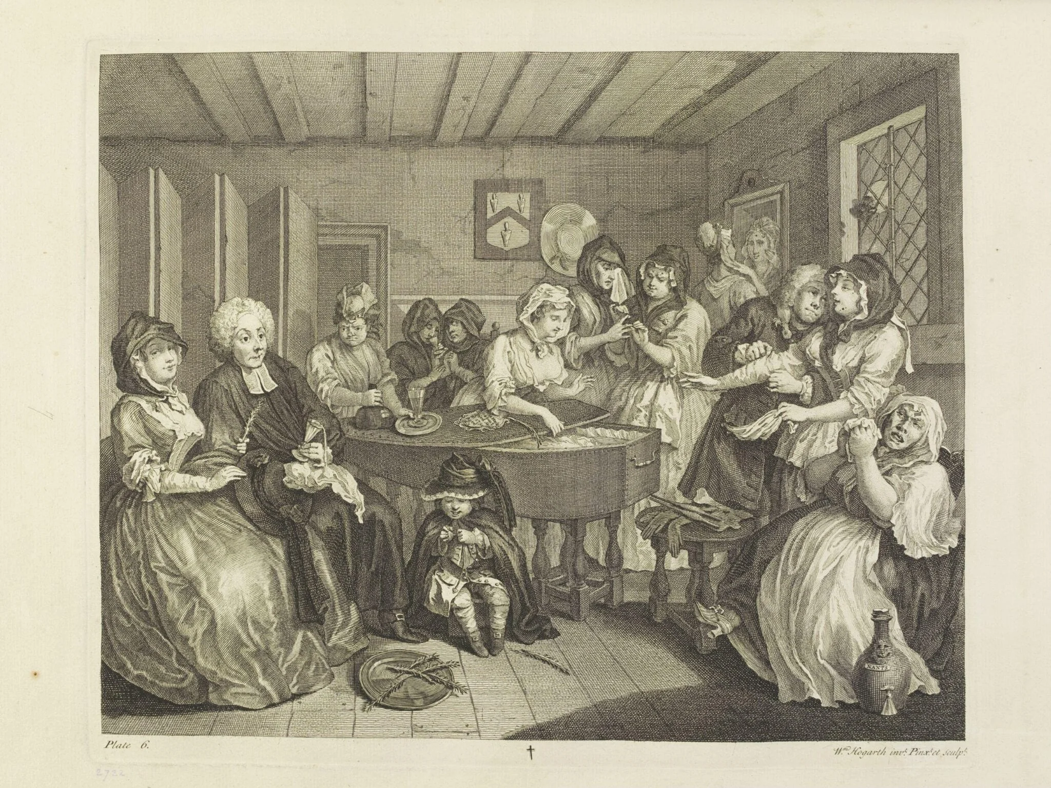 The Harlot's Progress, detail